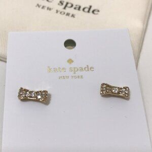 Kate Spade Ready Set Bow Earrings NWT